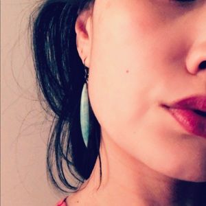 Vintage Turquoise Drop Earrings